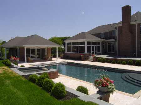 Sunroom, Poolhouse and Open Pavillion 