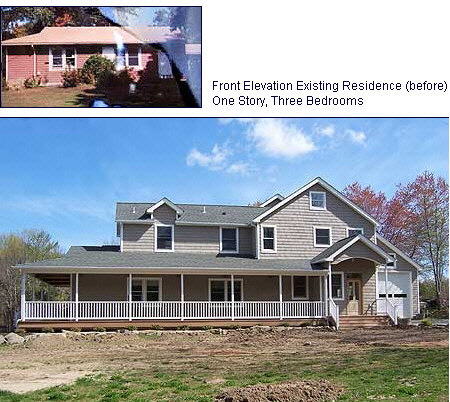 New Addition and Renovation (Before and After)