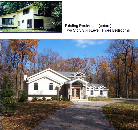 New Addition and Renovation (Before and After)